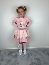Load image into Gallery viewer, Giorgio Bambini Pink Teddy Skirt Set
