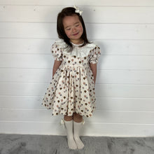 Load image into Gallery viewer, Ceyber Girls Hot Air Balloon Smocked Collar Dress