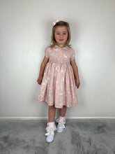 Load image into Gallery viewer, Mabini Girls Peach Smock
