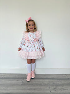 Ceyber Girls Pink Hot Air Balloon Dress