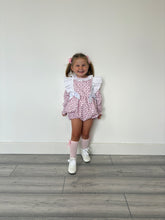 Load image into Gallery viewer, Ceyber Candy Cane Romper