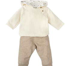 Load image into Gallery viewer, Babidu Unisex Beige Bunny Lounge Set