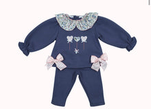 Load image into Gallery viewer, Valentina Mia Floral Check Lounge Set