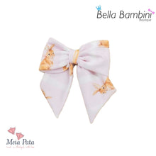 Load image into Gallery viewer, Meia Pata Rabbit Pink Hair Bow