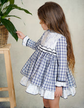 Load image into Gallery viewer, Dbb Collection Older Girls Navy Dress PRE ORDER