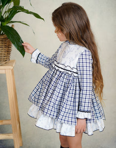 Dbb Collection Older Girls Navy Dress PRE ORDER