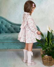 Load image into Gallery viewer, Dbb Collection Older Girls Pink Floral Dress PRE ORDER