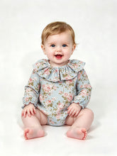 Load image into Gallery viewer, Ceyber Baby Girls Pink &amp; Blue Floral Romper