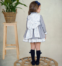 Load image into Gallery viewer, Dbb Collection Older Girls Navy Dress PRE ORDER