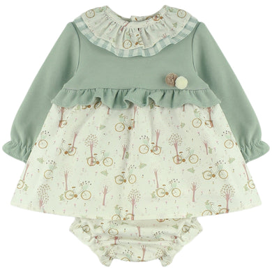 Baby Ferr Baby Girls Bicycle Dress