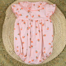 Load image into Gallery viewer, Baby Ferr Baby Girls Peach Romper