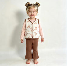 Load image into Gallery viewer, Lily &amp; Jack Girls Bow Borg Gilet 3 Piece Set