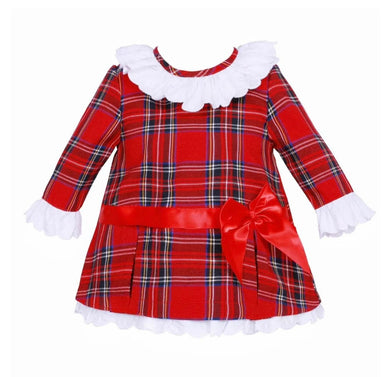 Wee Me Tartan A-line Dress
