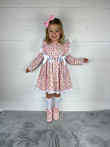 Ceyber Gingerbread Double Bow Dress