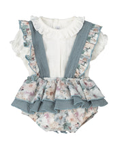 Load image into Gallery viewer, Calamaro Baby Girls Floral Romper