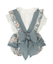 Load image into Gallery viewer, Calamaro Baby Girls Floral Romper