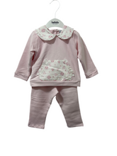 Load image into Gallery viewer, Babidu Girls Floral Pocket Set