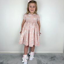 Load image into Gallery viewer, Mabini Girls Peach Smock