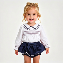 Load image into Gallery viewer, PRE ORDER Deolinda Navy Velvet Jam Set