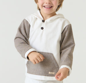 Rapife Boys Cream Lounge Set
