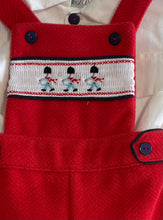 Load image into Gallery viewer, Beau Kid Baby Boys Red Herringbone Solider 2 Piece Set