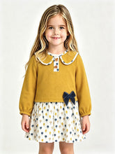 Load image into Gallery viewer, PRE ORDER Rapife Girls Mustard Tree Dress