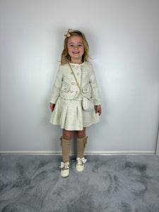 Giorgio Bambini Older Girls Pleated Skirt Set