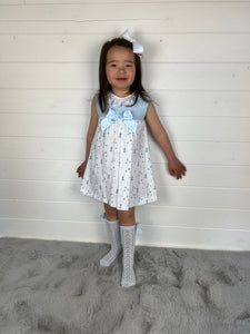 Ceyber Girls Boat A-line Style Dress