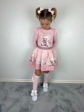 Load image into Gallery viewer, Giorgio Bambini Pink Teddy Skirt Set