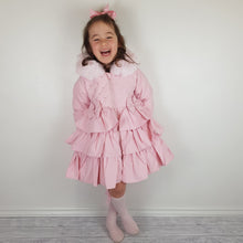 Load image into Gallery viewer, Wee Me Pink Long Padded Coat