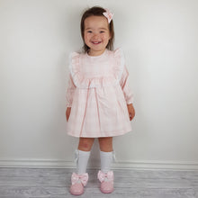 Load image into Gallery viewer, Babidu Pink Check Dress 12M-6Y