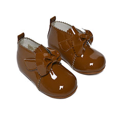 Load image into Gallery viewer, Tia London Patent Bow Boots