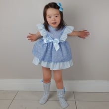 Load image into Gallery viewer, Ceyber Blue Dress Collection 6M-8Y