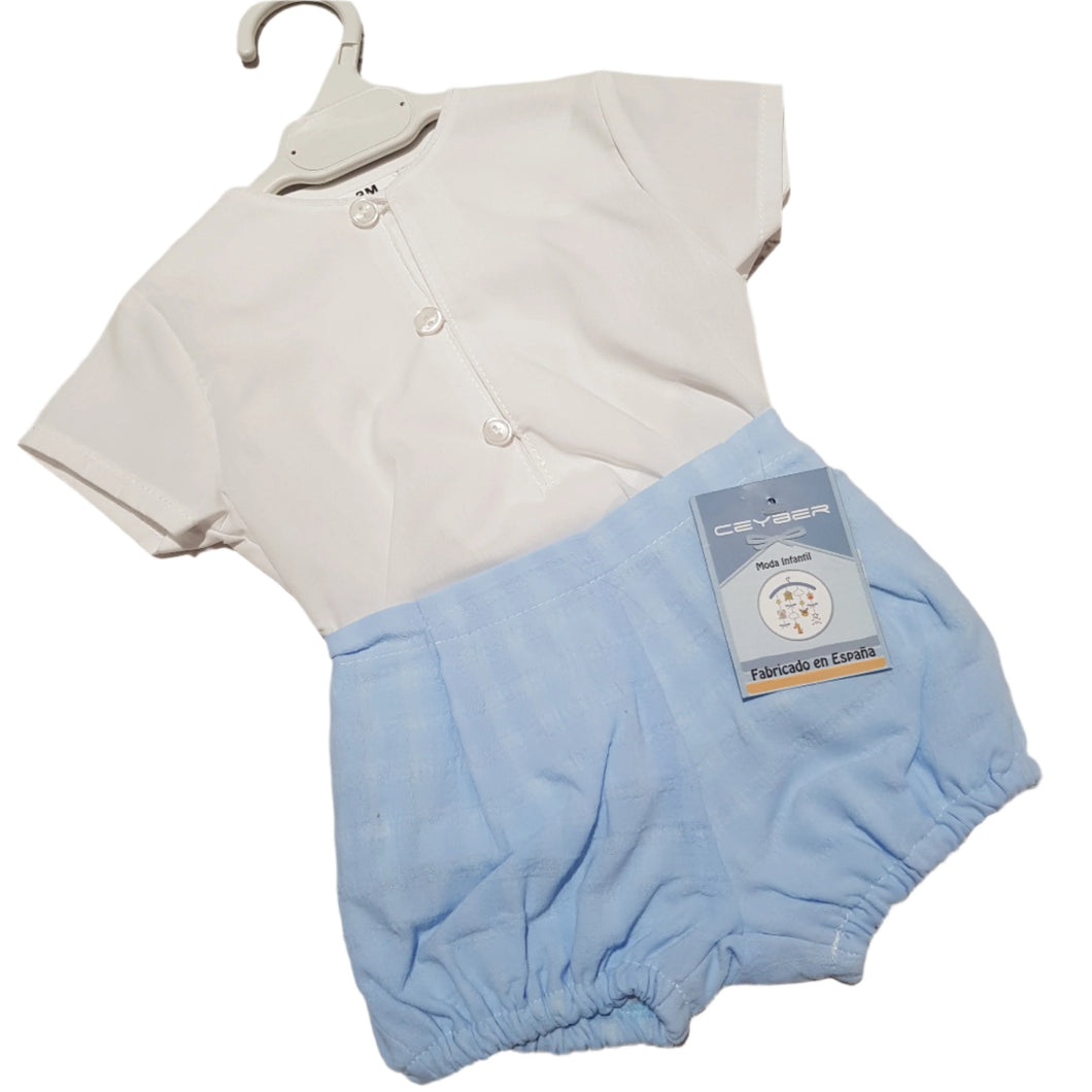 Ceyber Baby Boys Blue Jam Set 3M-36M