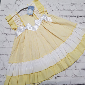 Ceyber Lemon Dress 3Y-8Y