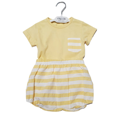 Rapife Baby Boys Lemon Stripe Jam Set