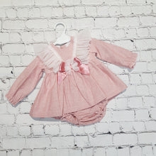 Load image into Gallery viewer, Ceyber Baby Girls Dusky Lace Shoulder Dress