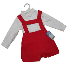 Load image into Gallery viewer, Ceyber Baby Boys Red H-Bar Set