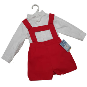 Ceyber Baby Boys Red H-Bar Set