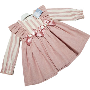 Ceyber Older Girls Dusky Double Bow Dress