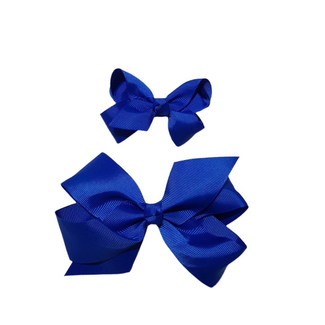 Royal Blue Hair Bow