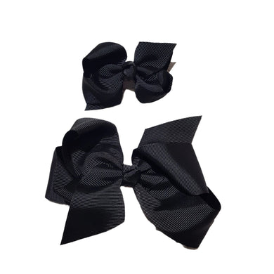 Black Hair Bow