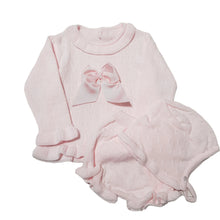 Load image into Gallery viewer, Dulce De Fresa Baby Girls Pink Knit Set