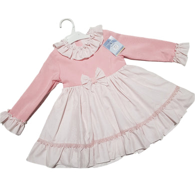 Ceyber Older Girls Pink Stripe Dress