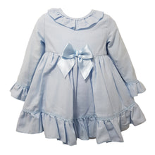 Load image into Gallery viewer, Ceyber Older Girls Blue Bow Dress