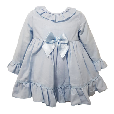 Ceyber Older Girls Blue Bow Dress