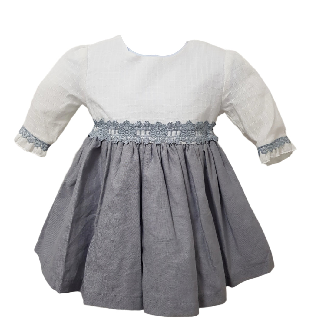 Baby Ferr Older Girls Grey Dress