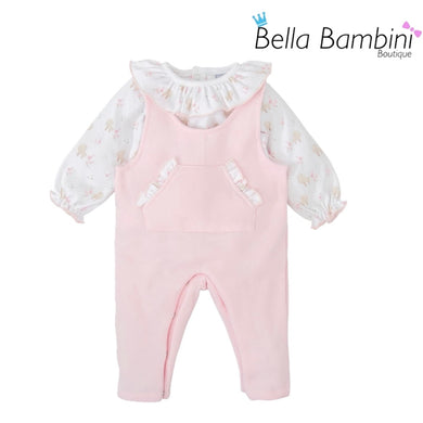 Babidu Baby Girls Dungaree Set