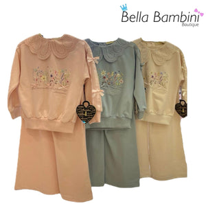 Girls Floral Set