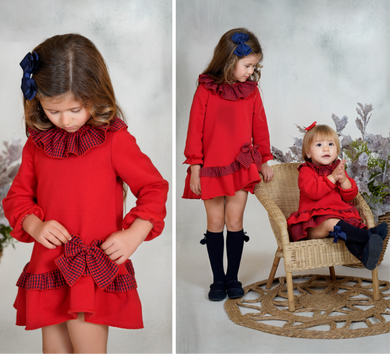 Dbb PETITBB Older Girls Red Dress PRE ORDER